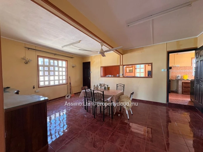 Top floor of a house, 2 bedrooms for rent in Trou aux Biches