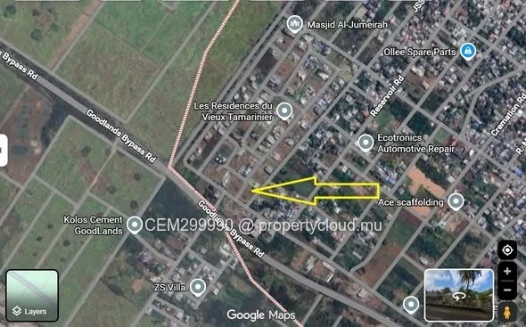 19 perches Residential plot for Sale in Morcellement Vieux Tamarinier, Goodlands