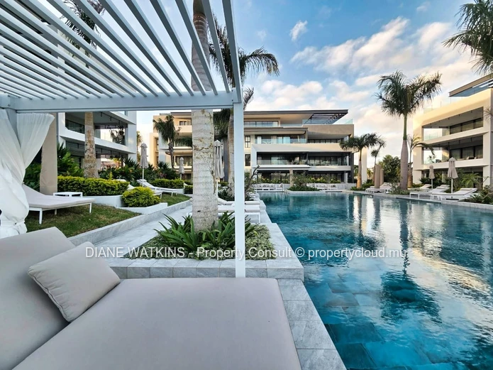 Furnished 2-Bedroom Apartment with Swimming Pool for Rent in Mont Choisy