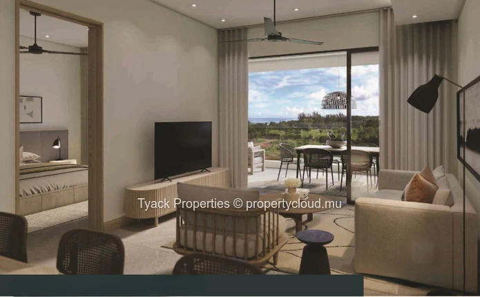 Appartement 2 chambres en suite avec piscine au cœur d'un cadre balnéaire d'exception à Balaclava