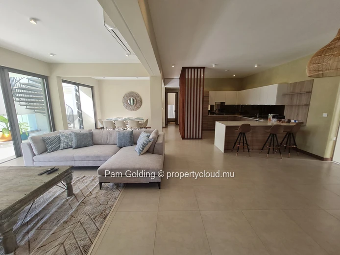 3 Bedroom penthouse Pointe aux Cannoniers 