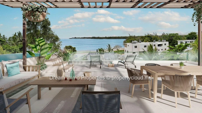Penthouse Vue Mer Panoramique & Acces Mer A Tamarin - Ile Maurice