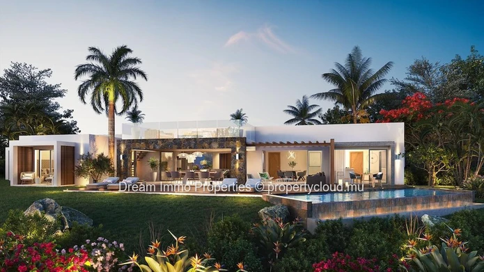 Luxury Sea & Mountain Views Villa In The Hills Of Domaine Palmyre In Black River – Mauritius