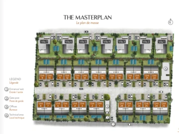Townhouse, Duplex de 3 Chambres