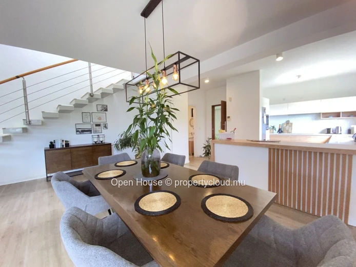 Furnished 3-Bedroom Townhouse with Pool in Grand Baie (Sole Mandate)