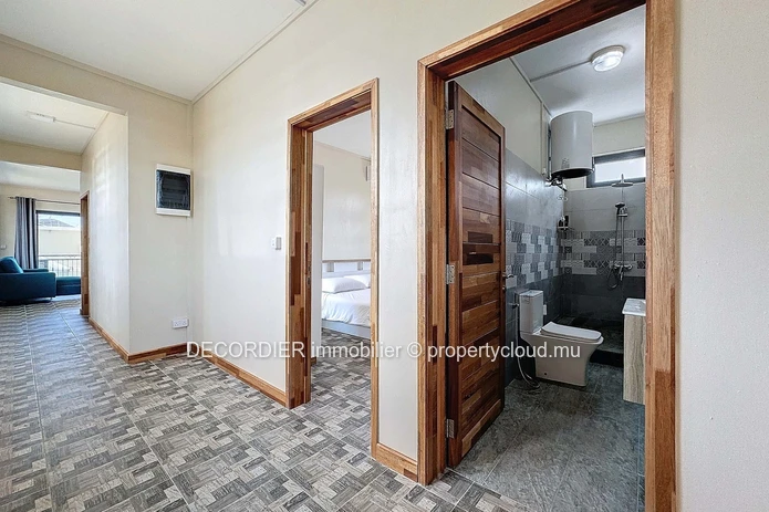 Apartment located on the 2nd floor at 5 minutes walk from the beach