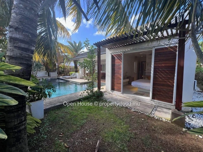 Villa meublée 3 chambres avec piscine privée à louer à Grand Baie