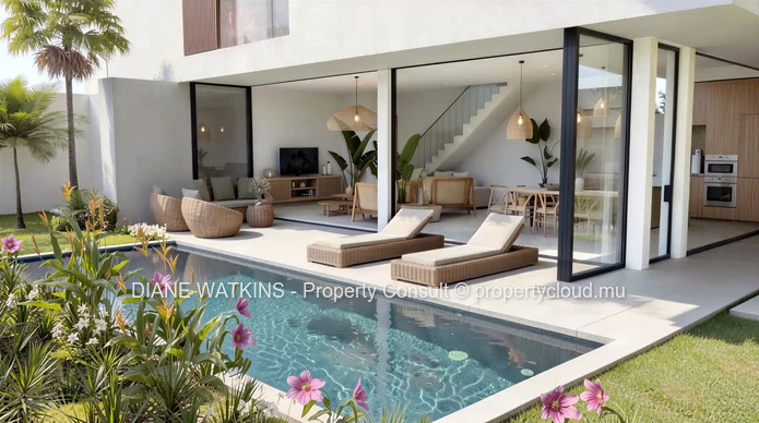 Villa Contemporaine De 3 Chambres À Vendre À Black River