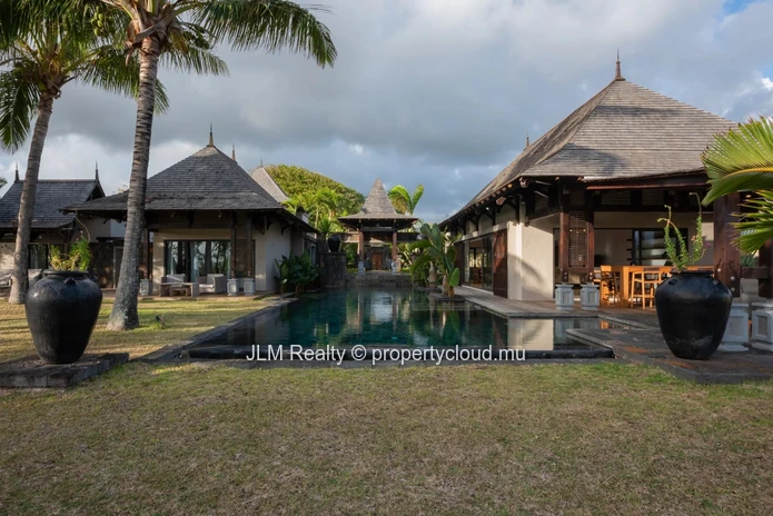 Luxury Balinese Villa with Sea Views, Beach Access and 5-Star Resort Benefits for Sale in Bel Ombre, Mauritius