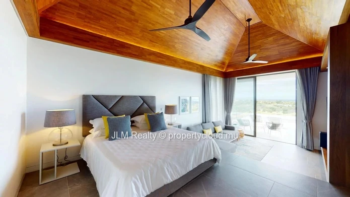 Luxury villa with spectacular sea view for sale in Bel Ombre, Mauritius