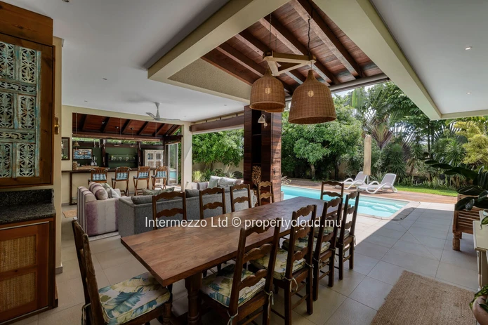 Villa Meublée à Louer – Mont Mascal – Piscine Privée, Proche Grand Baie – Île Maurice-residence securisée