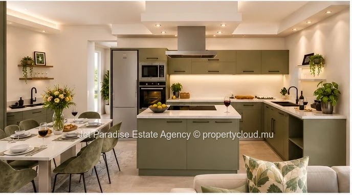 Appartement Duplex Pieds dans l’Eau sur Plan à Vendre