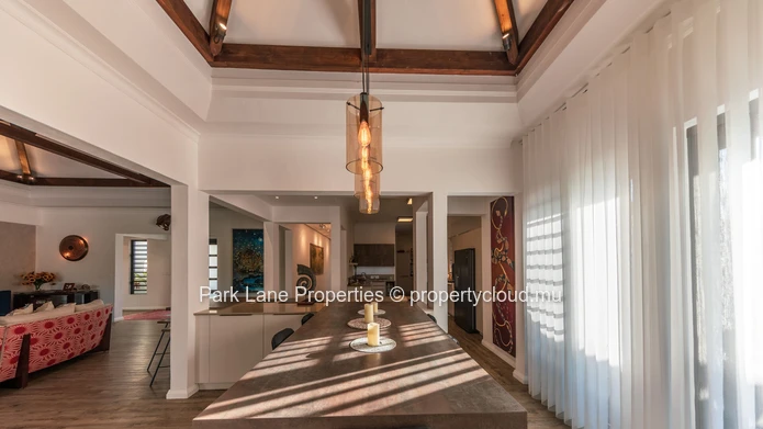 Single-storey luxury villa within the Tamarina Golf Estate, Tamarin