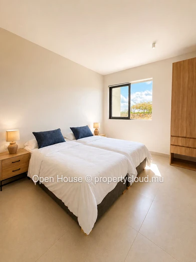 Furnished 3-Bedroom Townhouse with Pool in Grand Gaube