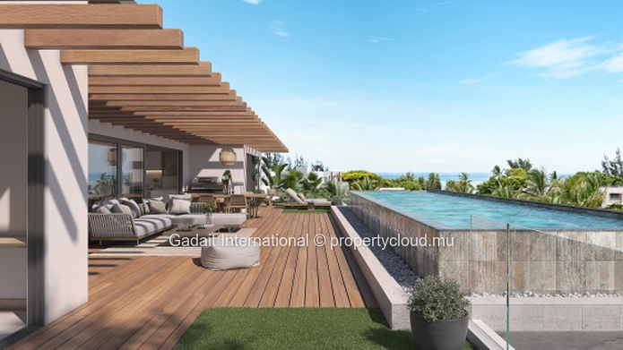 Coconut Grove-A04: 3-bedroom apartment with breathtaking views at Cap Malheureux