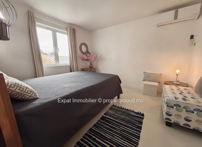 Contemporary 3-Bedroom Townhouse With Direct Access To The Sea – Pointe Aux Biches
