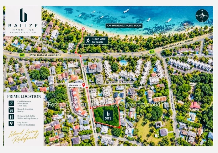 Own an apartment in the paradise of Mauritius 