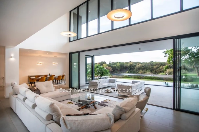 Ultra Luxury Contemporary Villa with Sunset Views, Tamarin