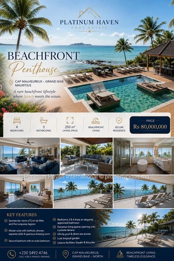 Beachfront Penthouse 