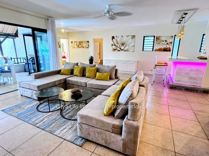 Furnished 3-Bedroom Apartment with Pool in Pointe aux Biches