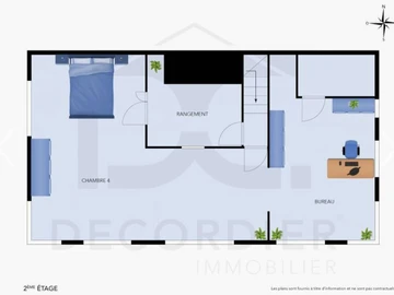 Appartement de 3 Chambres