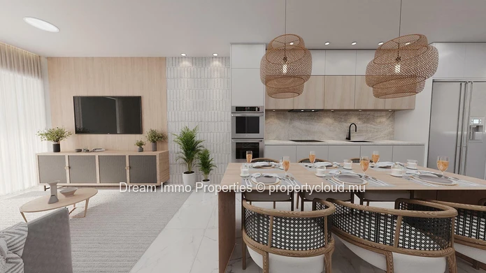 Vue Mer – Residence Modernes Sur Les Hauteurs De Flic En Flac – Ile Maurice