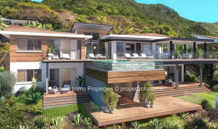 Splendid Ultra Luxurious 5 Bedroom Villas With Sea & Morne Views - Black River