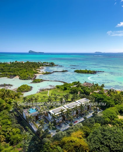 Propriété Pieds dans l'Eau, Luxe Contemporain au Nord de l'Île Maurice