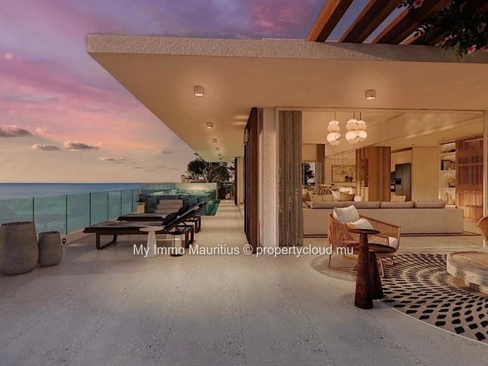 Penthouse d’exception neuf en bord de mer