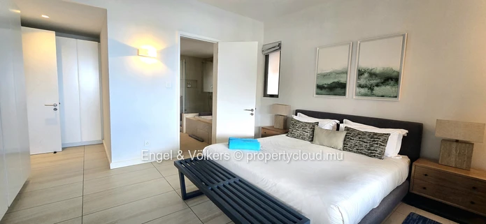 Fully Furnished 3-Bedroom Apartment with direct beach access