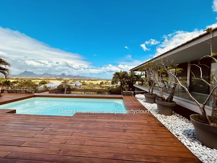Villa contemporaine avec vue mer et montagne – Mont Piton, Île Maurice