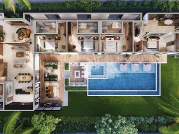 Villa de 4 Chambres