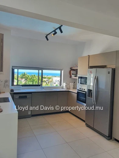 Furnished Penthouse with Private Rooftop and Sea Views