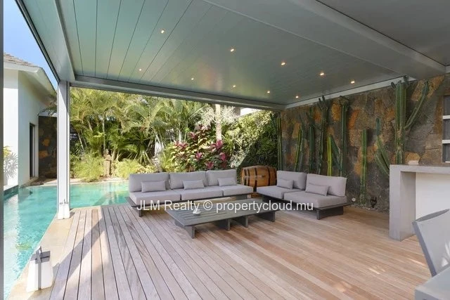 For Sale: Contemporary 4-Bedroom En-Suite Villa with Heated Swimming Pool, Grand Baie, Mauritius