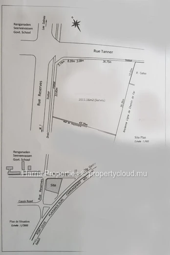 Terrain résidentiel de 47 perches à vendre à Port Louis
