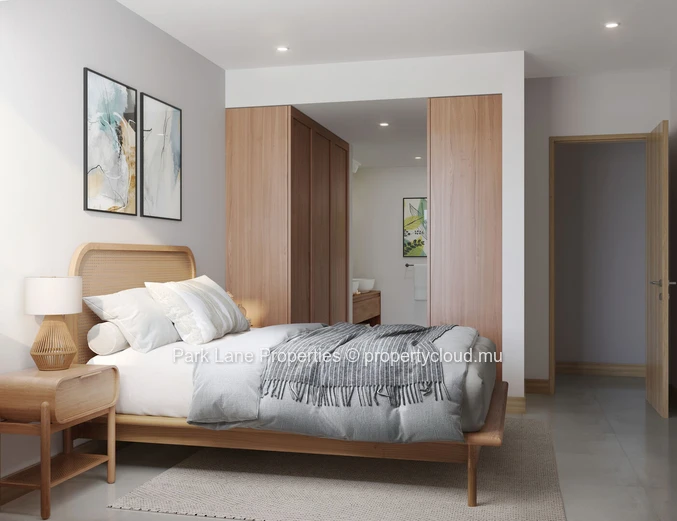 Appartement de luxe de 3 chambres avec jardin.