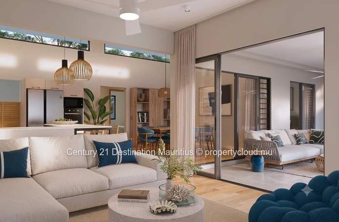 Peaceful 3 Bedroom Villa For Sale In Les Hauts Champs Piton Mauritius