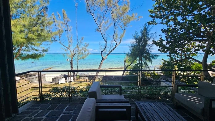 Appartement en bord de mer avec 2 chambres