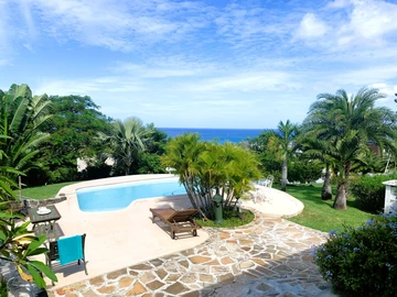 Exquisite Mauritian Style 4-Bedroom House with Breathtaking Sea Views in Tamarin.