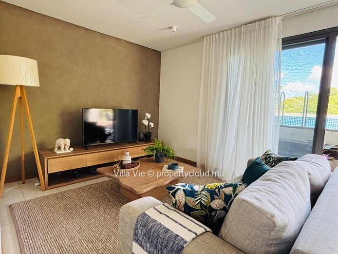 Mont Choisy - Beau penthouse de 2 chambres en-suite avec piscine privée