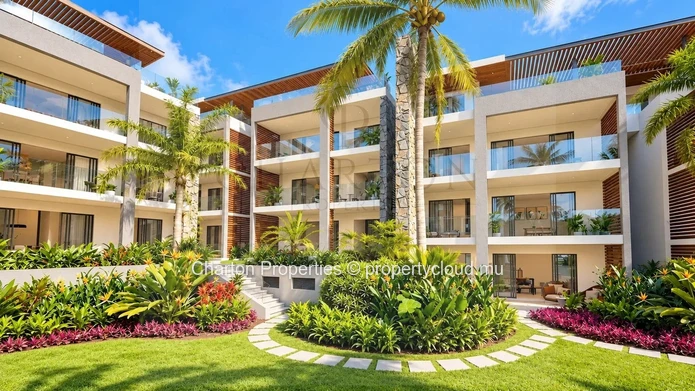 Appartement 3 chambres - L’élégance tropicale à quelques pas du lagon de Bain-Bœuf