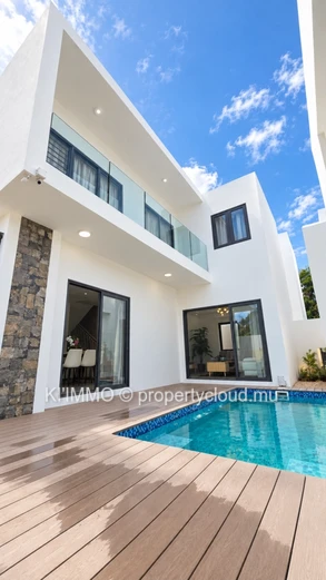 FOR SALE: BRAND-NEW FULLY FURNISHED 4 BEDS VILLA- Trou aux Biches 