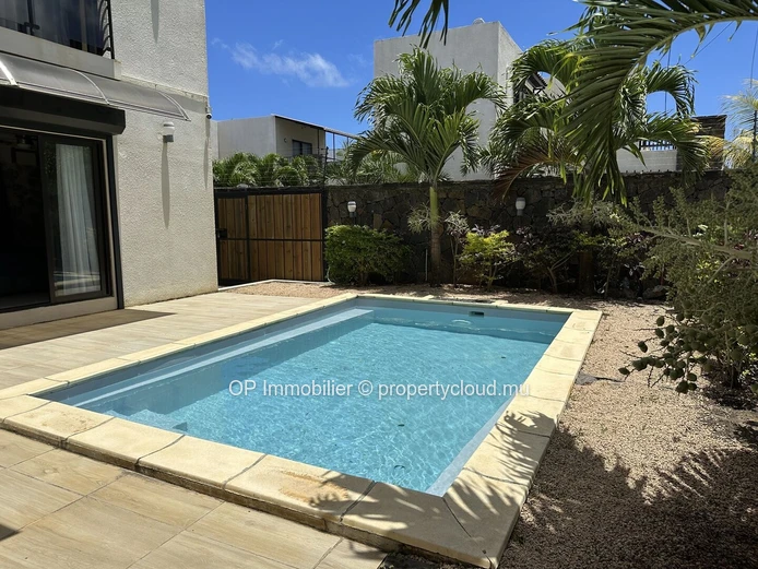 "Beautiful Furnished House with Private Pool in Grand Baie - RS 65,000/month"