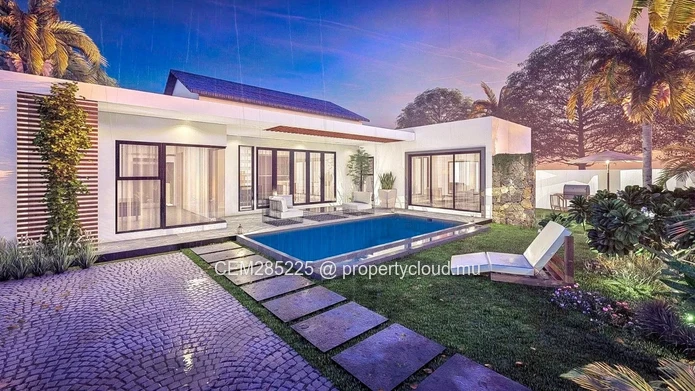 Luxurious Off-Plan Ground Floor Villa For Sale in Grand Baie