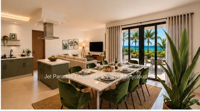 Appartement Duplex Pieds dans l’Eau sur Plan à Vendre