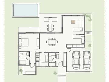 Villa de 3 Chambres