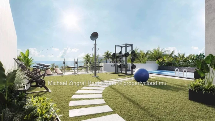 3 bedrooms apartment on groundfloor in Tamarin
