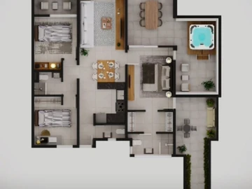 3 Bedroom Apartment