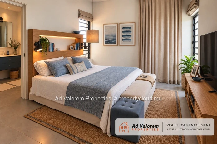 Saint-Antoine – Appartement meublé de 156 m² avec magnifique vue mer