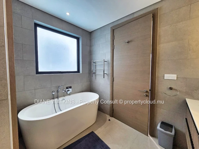Furnished 2-Bedroom Apartment with Swimming Pool for Rent in Mont Choisy